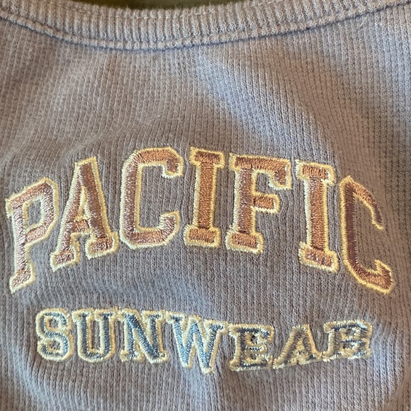 purple pacific sunwear top size XS - Picture 2 of 4